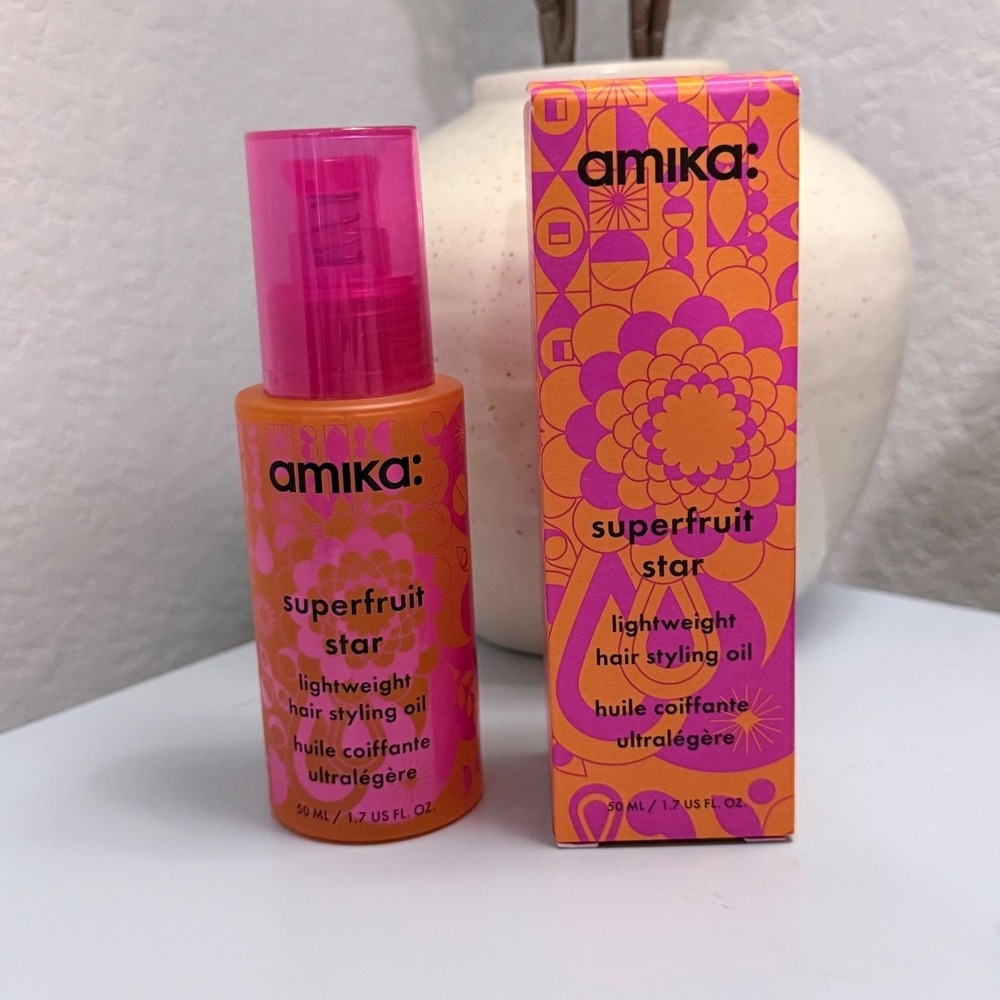 Amika Superfruit Star Lightweight Hair Styling Oil 50ml / 1.7oz